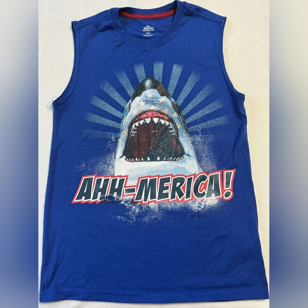 Boys cut off shirt
